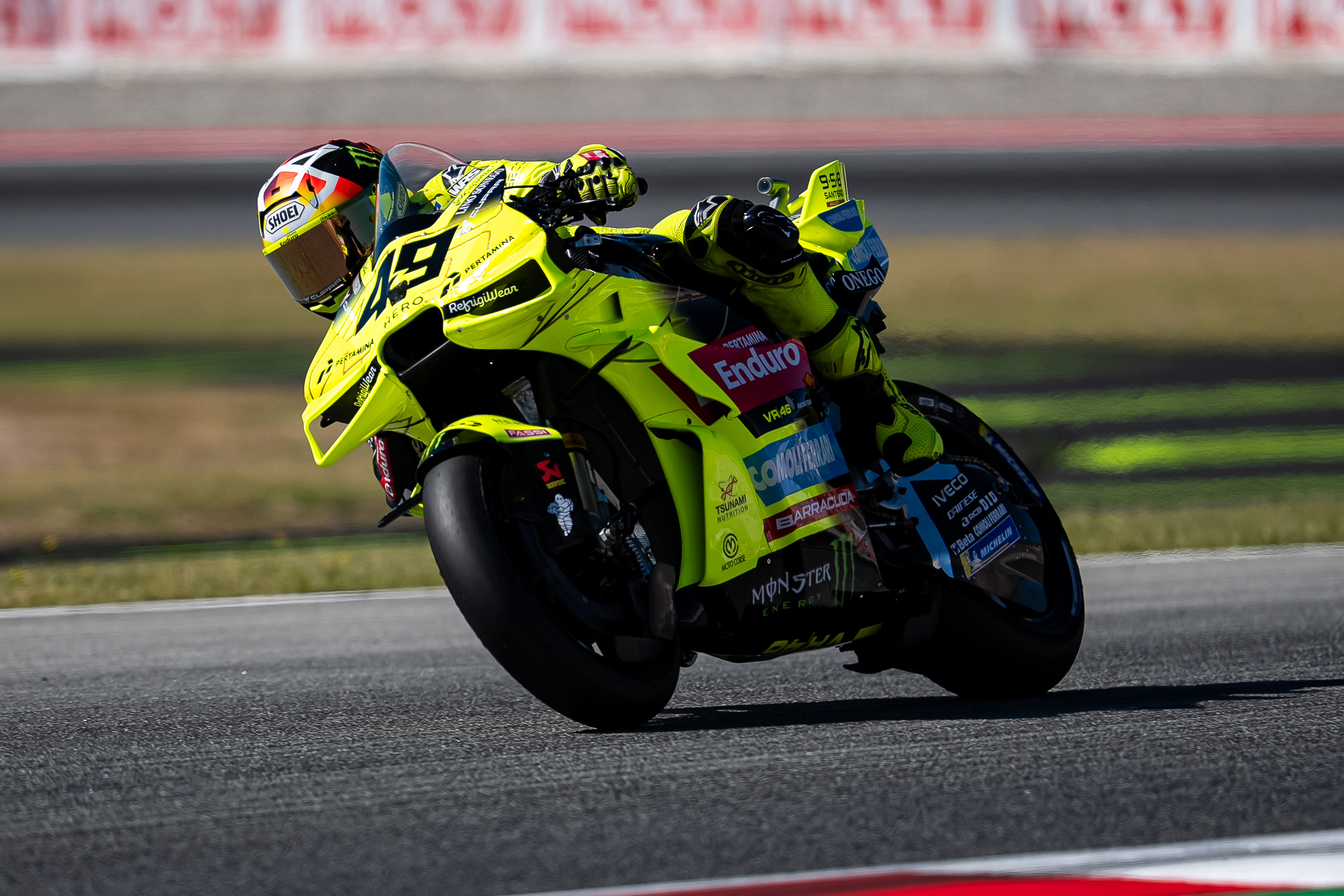 OLAYLI KATALUNYA GP'DE ZAFER FABIO DI GIANNANTONIO'NUN!